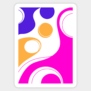 Abstract V24 Sticker